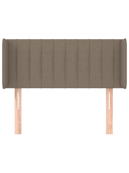 Galvūgalis su auselėmis,taupe spalvos,103x16x78/88cm, audinys