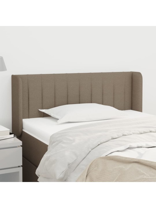 Galvūgalis su auselėmis,taupe spalvos,103x16x78/88cm, audinys