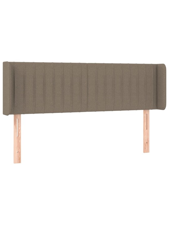 Galvūgalis su auselėmis,taupe spalvos,147x16x78/88cm, audinys