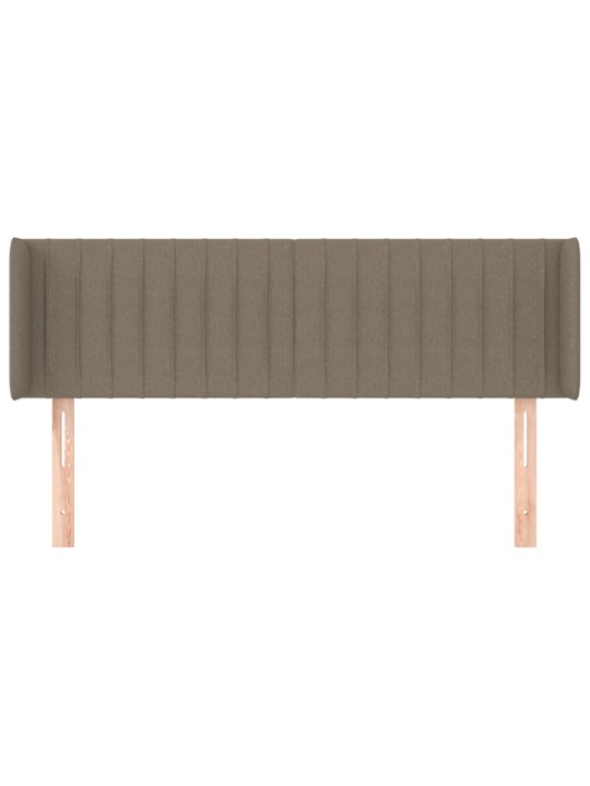 Galvūgalis su auselėmis,taupe spalvos,147x16x78/88cm, audinys