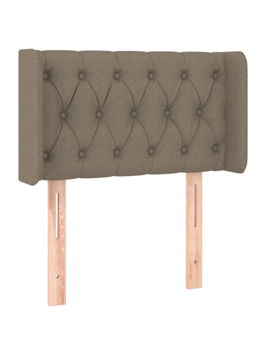 Galvūgalis su auselėmis,taupe spalvos,83x16x78/88cm, audinys