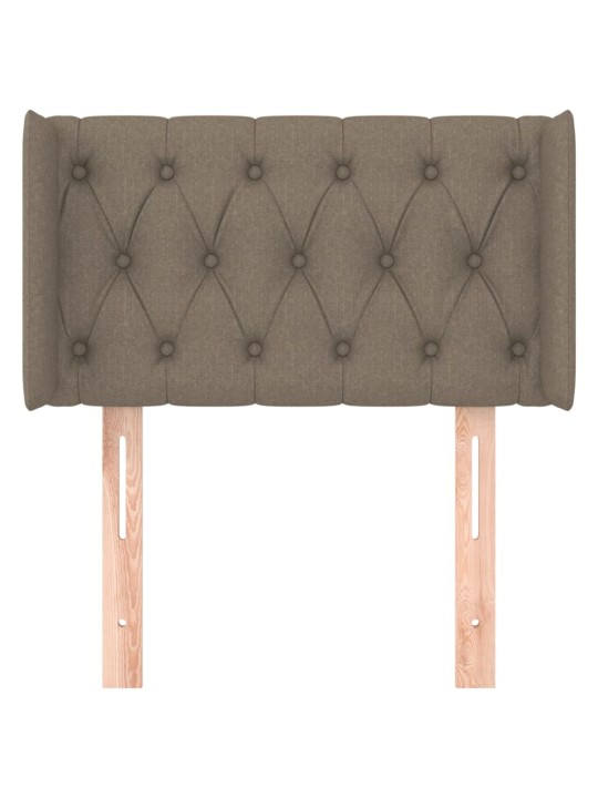 Galvūgalis su auselėmis,taupe spalvos,83x16x78/88cm, audinys