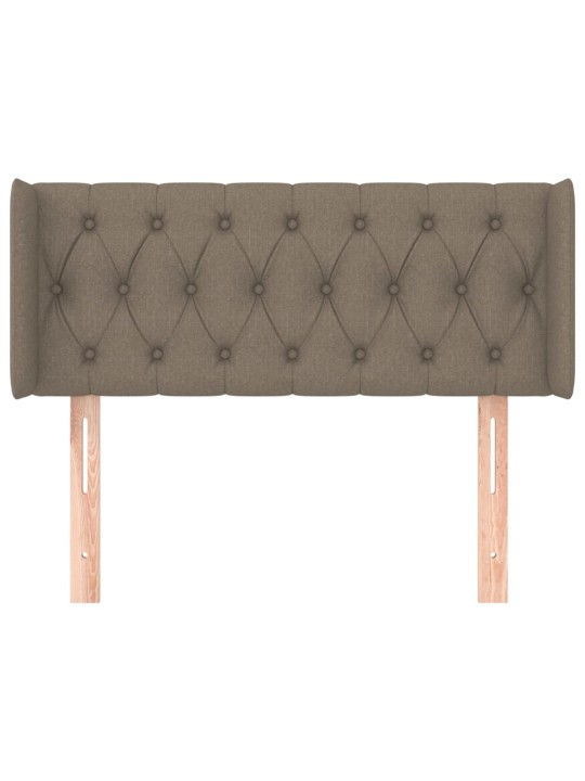 Galvūgalis su auselėmis,taupe spalvos,93x16x78/88cm, audinys