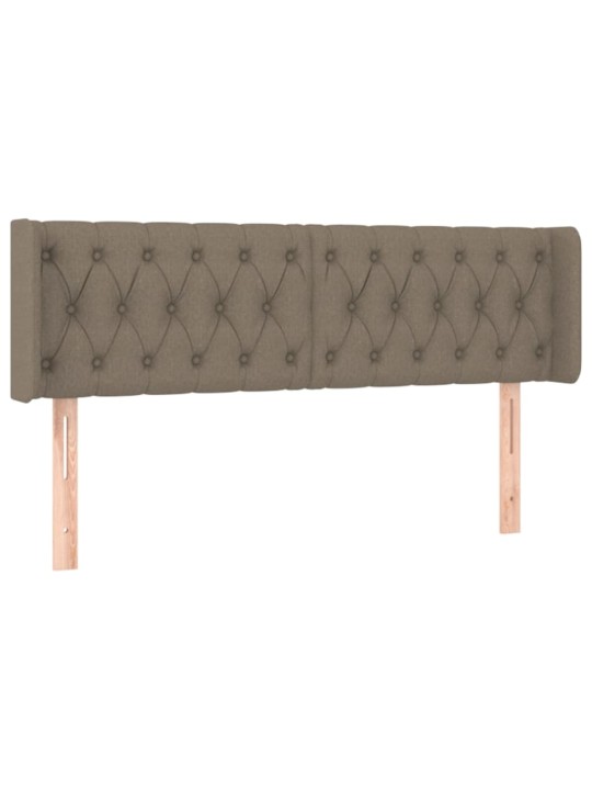 Galvūgalis su auselėmis,taupe spalvos,163x16x78/88 cm, audinys