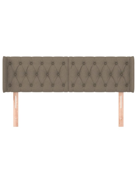 Galvūgalis su auselėmis,taupe spalvos,163x16x78/88 cm, audinys