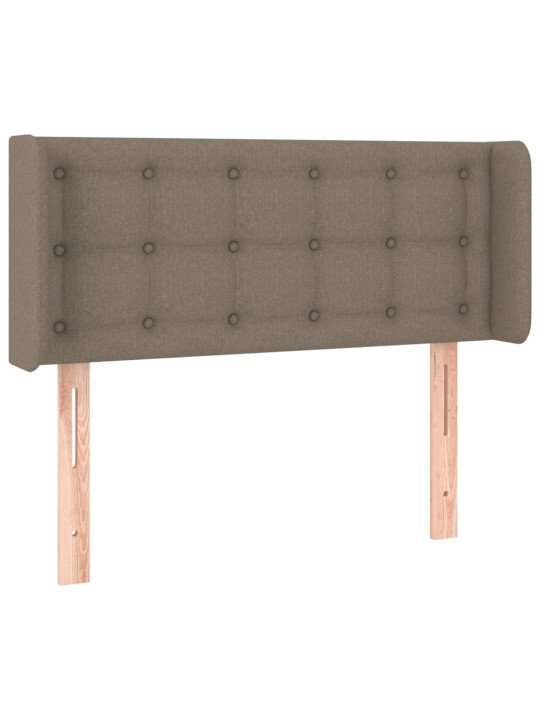 Galvūgalis su auselėmis,taupe spalvos,103x16x78/88cm, audinys