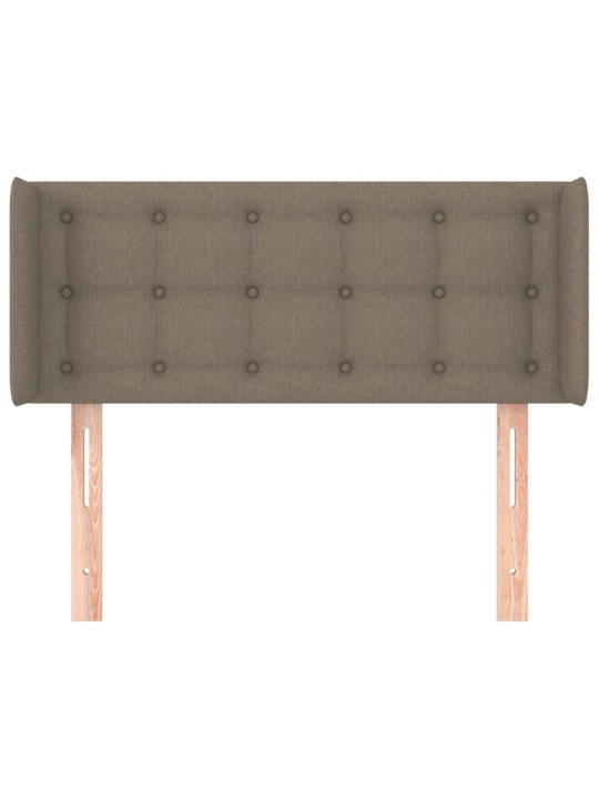 Galvūgalis su auselėmis,taupe spalvos,103x16x78/88cm, audinys