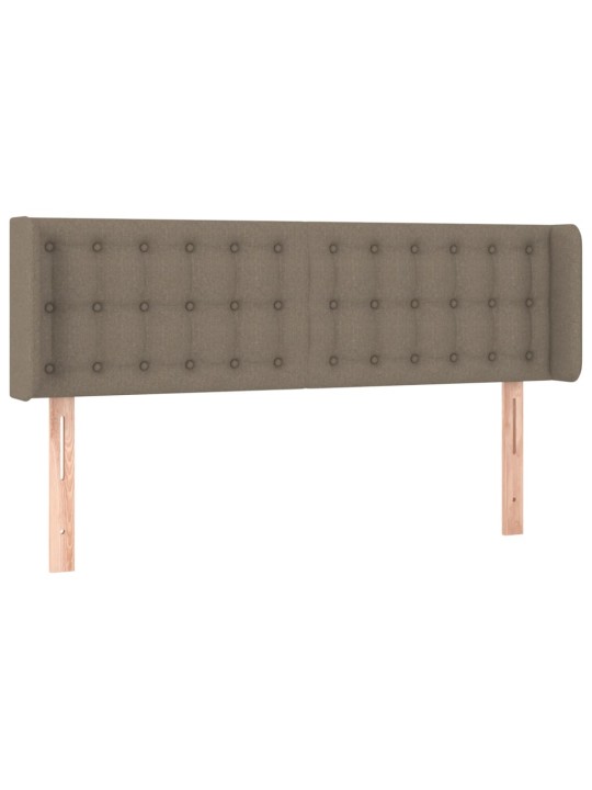 Galvūgalis su auselėmis,taupe spalvos,147x16x78/88cm, audinys
