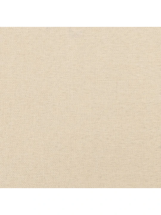 Galvūgalis su auselėmis, kreminis, 93x16x118/128cm, audinys