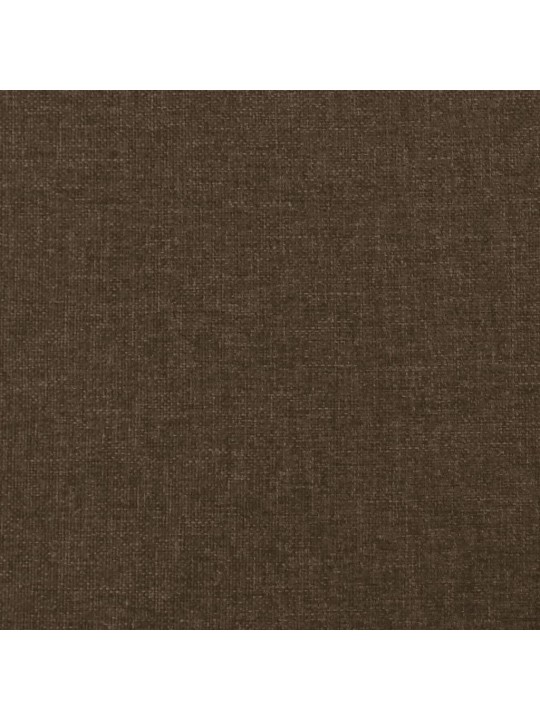 Galvūgalis su auselėmis, rudas, 93x16x118/128cm, audinys