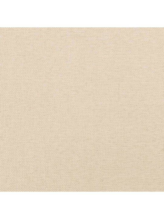 Galvūgalis su auselėmis, kreminės, 183x16x118/128cm, audinys