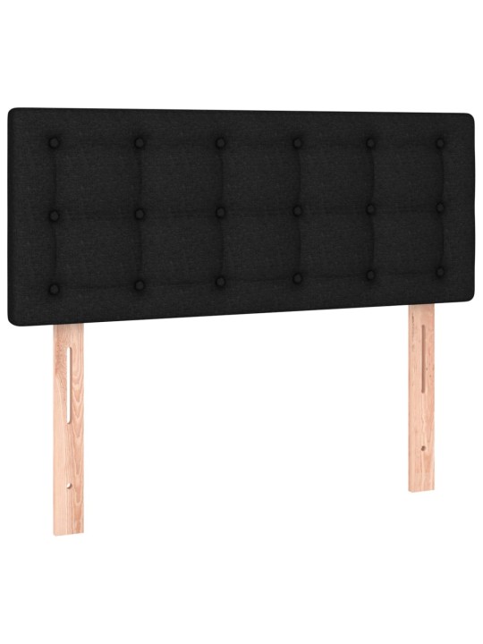 Galvūgalis su LED, juodos spalvos, 100x5x78/88cm, audinys