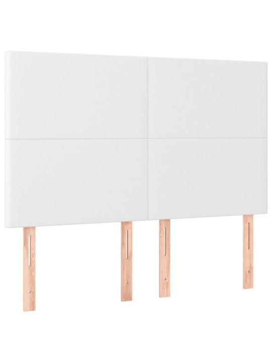 Galvūgalis su LED, baltos spalvos, 144x5x118/128 cm