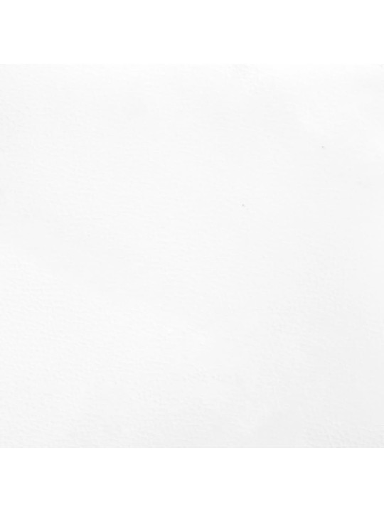Lovos rėmassu galvūgaliu, baltos, 90x200 cm, dirbtinė oda