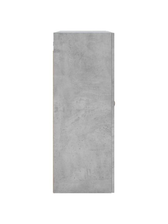 Prie sienos montuojamos spintelės, 2vnt., betono, 69,5x34x90cm