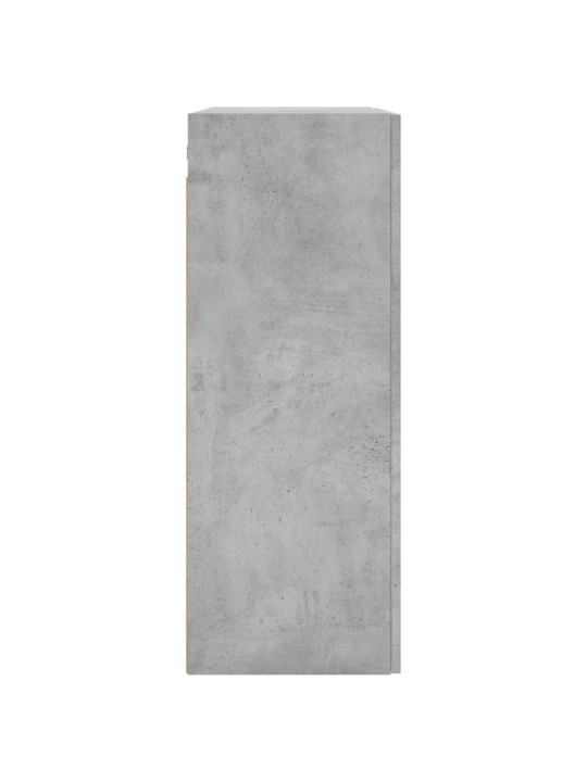 Prie sienos montuojamos spintelės, 2vnt., betono, 69,5x34x90cm