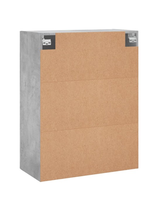 Prie sienos montuojamos spintelės, 2vnt., betono, 69,5x34x90cm