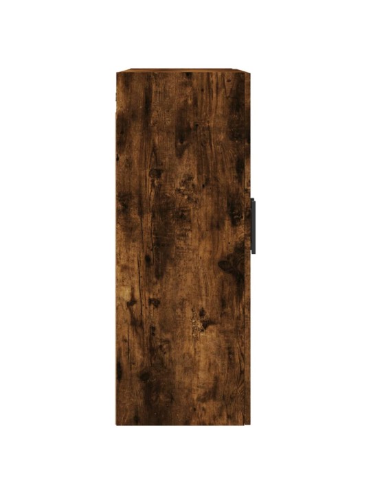 Prie sienos montuojamos spintelės, 2vnt., dūminės, 69,5x34x90cm