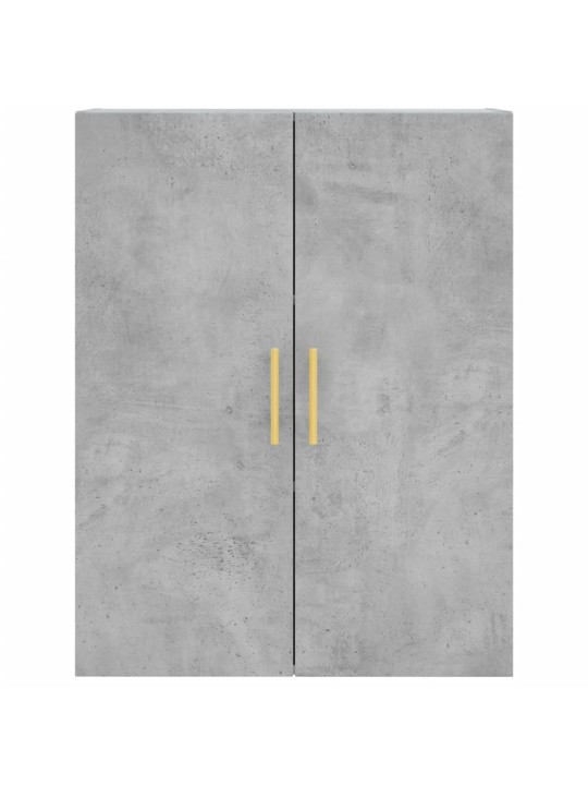 Komoda, betono pilkos spalvos, 69,5x34x180cm, apdirbta mediena