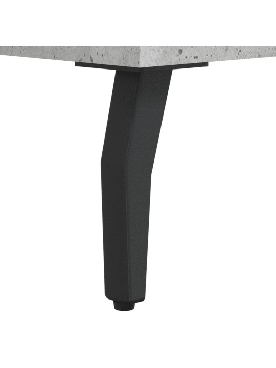 Komoda, betono pilkos spalvos, 69,5x34x180cm, apdirbta mediena