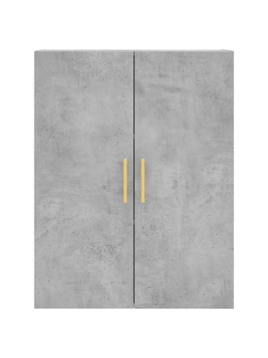 Komoda, betono pilkos spalvos, 69,5x34x180cm, apdirbta mediena