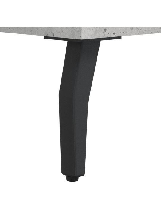 Komoda, betono pilkos spalvos, 69,5x34x180cm, apdirbta mediena