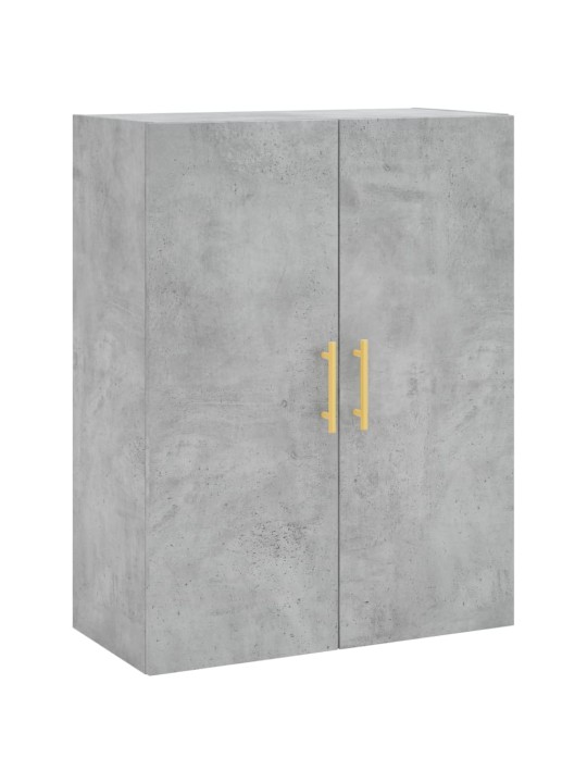 Komoda, betono pilkos spalvos, 69,5x34x180cm, apdirbta mediena