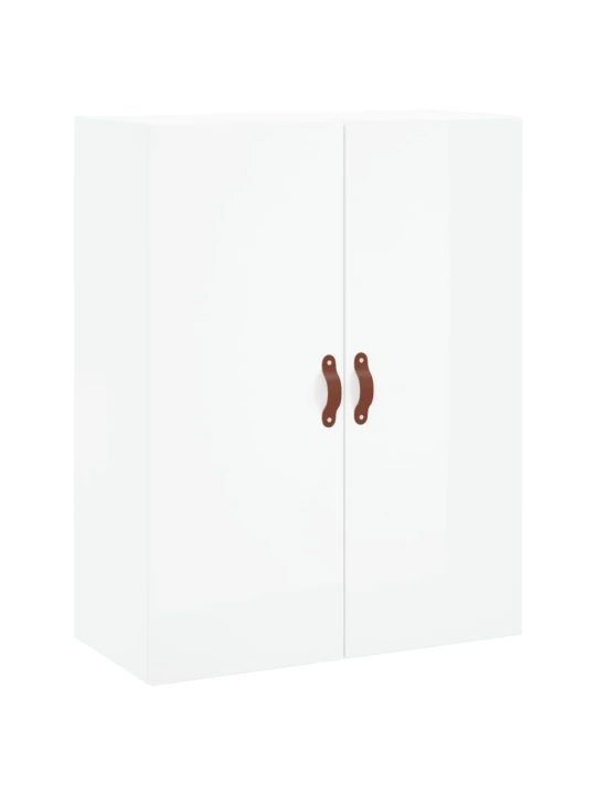 Komoda, baltos spalvos, 69,5x34x180cm, apdirbta mediena, blizgi
