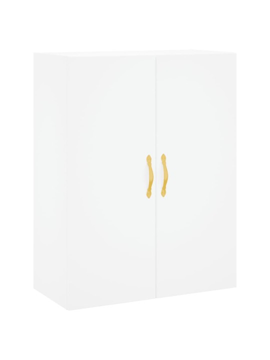 Komoda, baltos spalvos, 69,5x34x180cm, apdirbta mediena