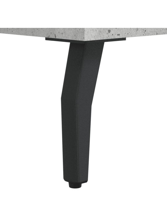 Komoda, betono pilkos spalvos, 69,5x34x180cm, apdirbta mediena