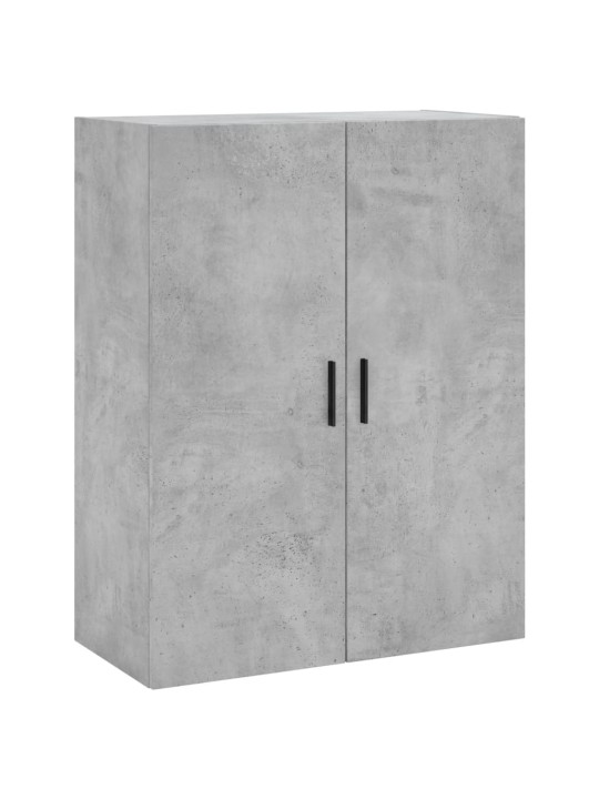 Komoda, betono pilkos spalvos, 69,5x34x180cm, apdirbta mediena