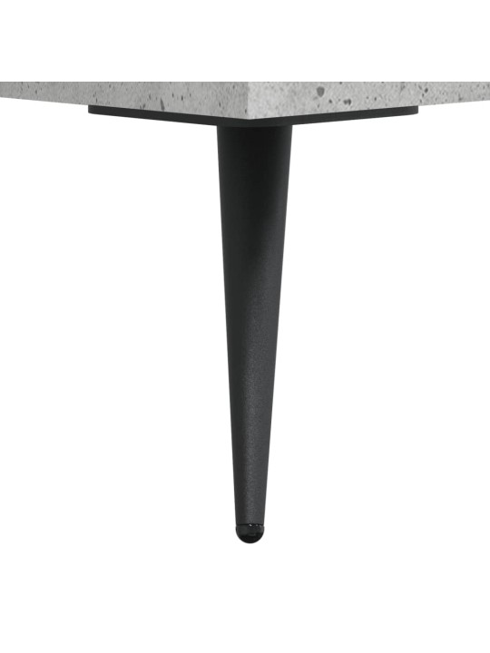 Komoda, betono pilkos spalvos, 69,5x34x180cm, apdirbta mediena