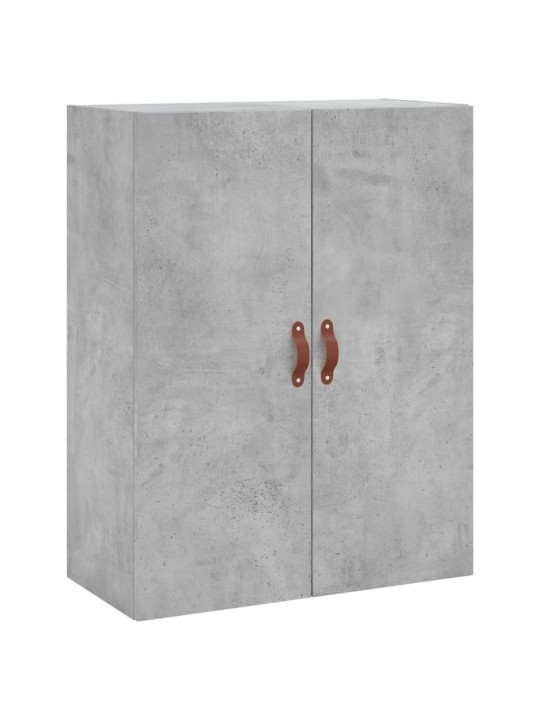 Komoda, betono pilkos spalvos, 69,5x34x180cm, apdirbta mediena