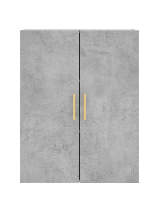 Komoda, betono pilkos spalvos, 69,5x34x180cm, apdirbta mediena