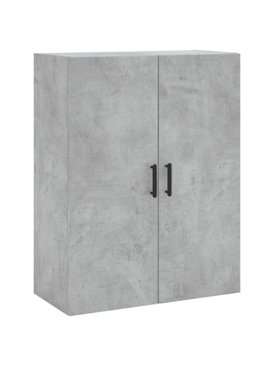 Komoda, betono pilkos spalvos, 69,5x34x180cm, apdirbta mediena