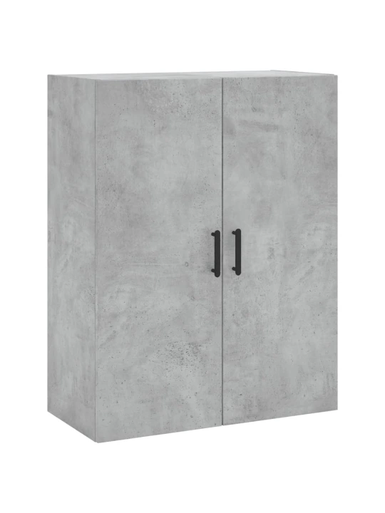 Komoda, betono pilkos spalvos, 69,5x34x180cm, apdirbta mediena
