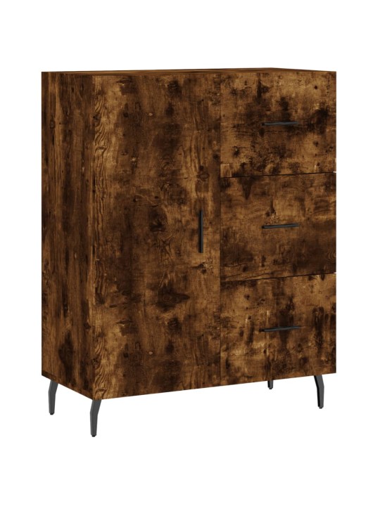 Komoda, dūminio ąžuolo spalvos, 69,5x34x180cm, apdirbta mediena