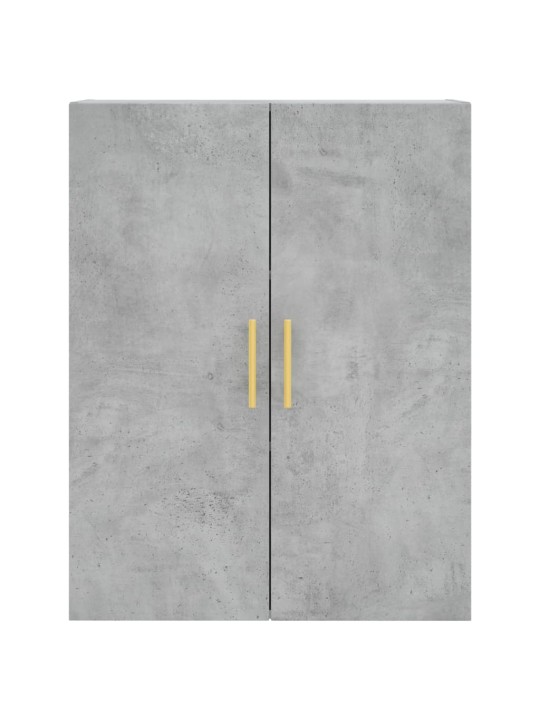Komoda, betono pilkos spalvos, 69,5x34x180cm, apdirbta mediena