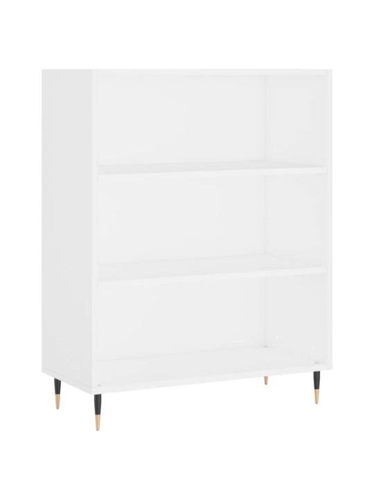 Komoda, baltos spalvos, 69,5x34x180cm, apdirbta mediena