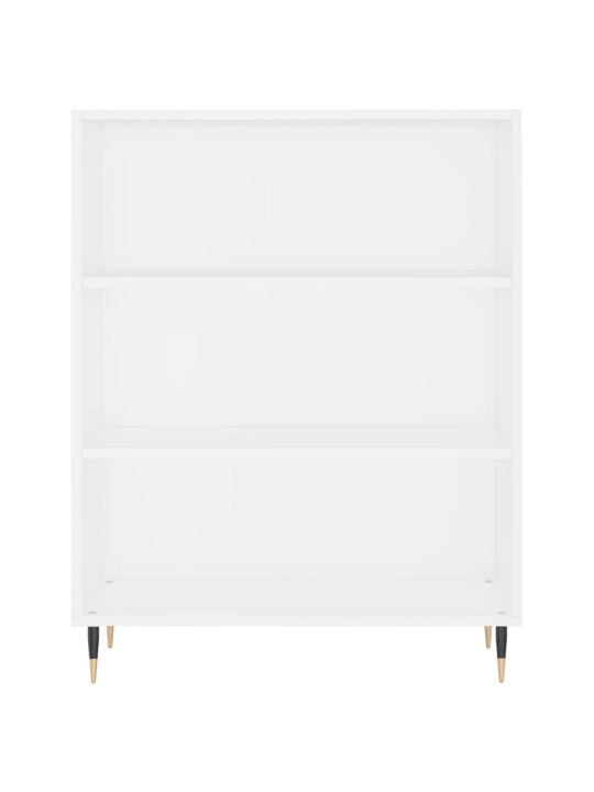 Komoda, baltos spalvos, 69,5x34x180cm, apdirbta mediena