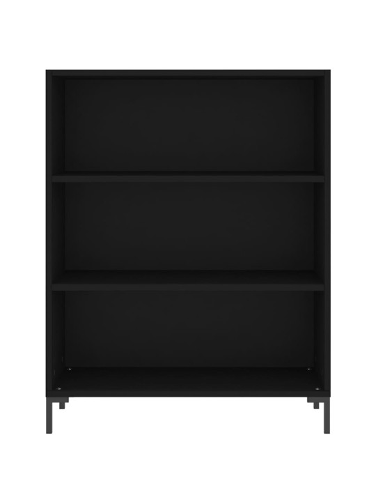 Komoda, juodos spalvos, 69,5x34x180cm, apdirbta mediena
