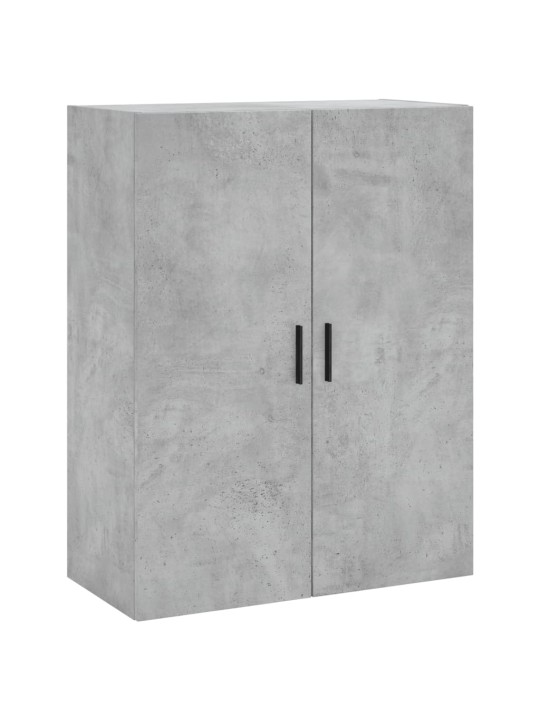 Komoda, betono pilkos spalvos, 69,5x34x180cm, apdirbta mediena