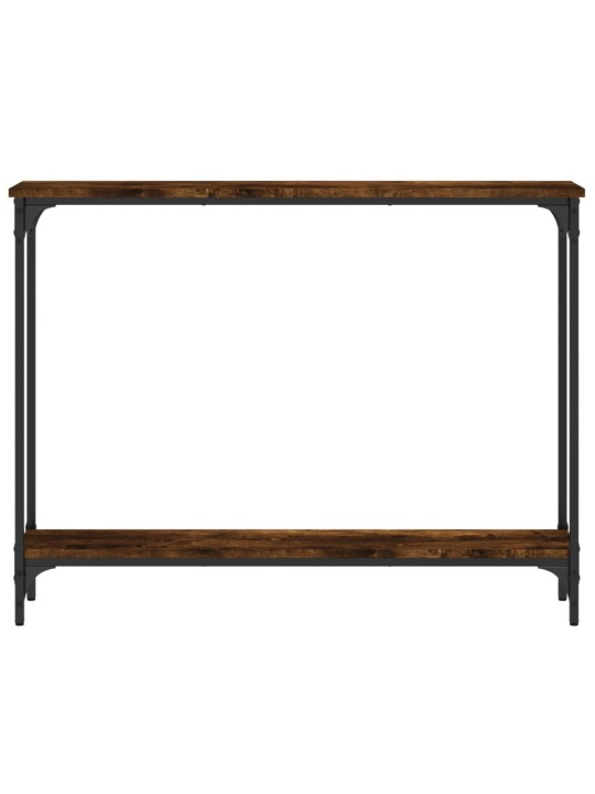 Konsolinis staliukas, dūminio ąžuolo, 100x22,5x75cm, mediena