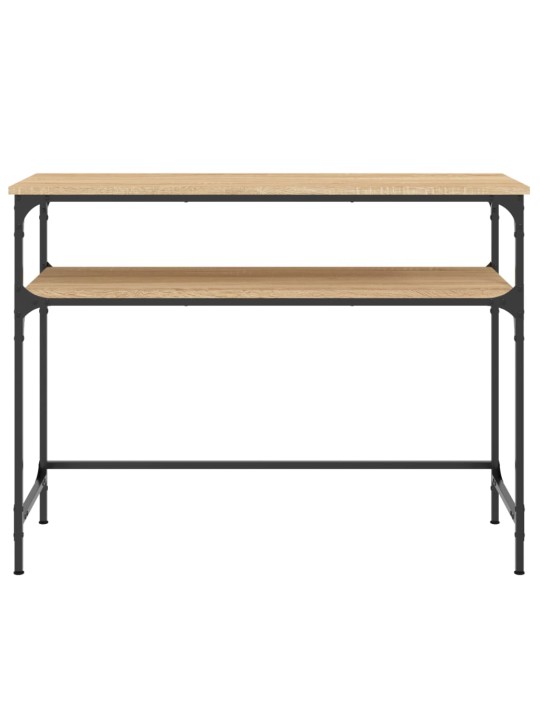 Konsolinis staliukas, ąžuolo, 100x35,5x75cm, apdirbta mediena