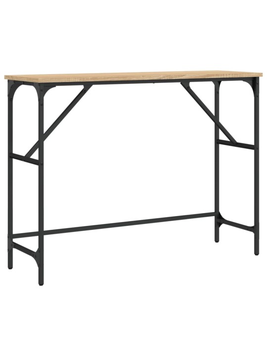 Konsolinis staliukas, ąžuolo, 100x32x75cm, apdirbta mediena