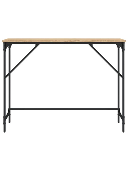 Konsolinis staliukas, ąžuolo, 100x32x75cm, apdirbta mediena