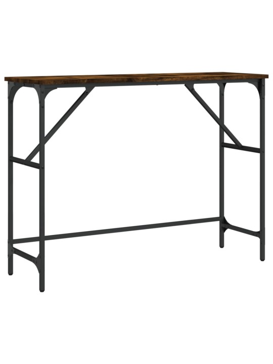 Konsolinis staliukas, dūminio ąžuolo, 100x32x75cm, mediena