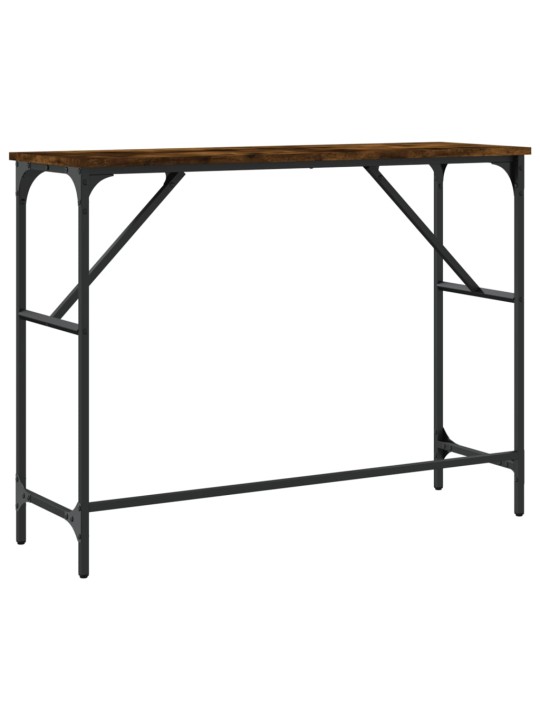 Konsolinis staliukas, dūminio ąžuolo, 100x32x75cm, mediena