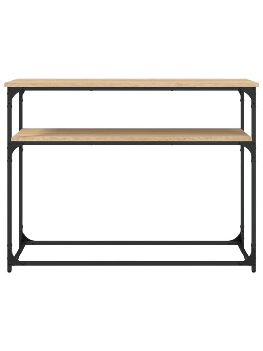 Konsolinis staliukas, ąžuolo, 100x35,5x75cm, apdirbta mediena