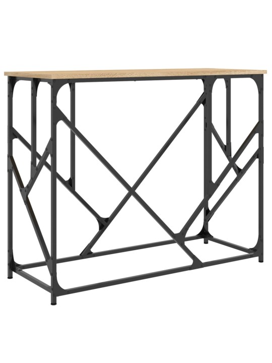 Konsolinis staliukas, ąžuolo, 100x40x80cm, apdirbta mediena